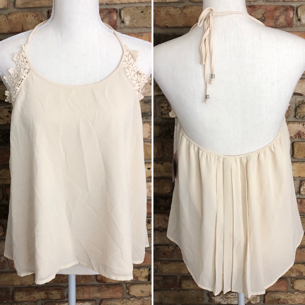 Forever 21 NWT Flowy Halter Top